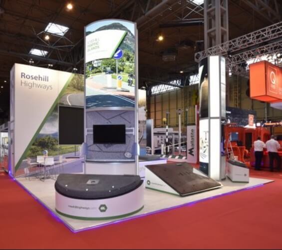 Rail and Transport exhibition stands left supporting image